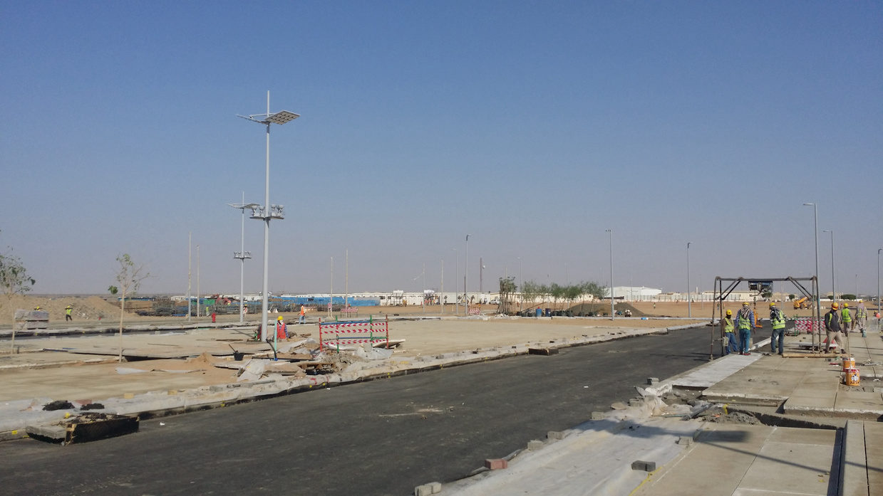 أعمال طرق ومرافق